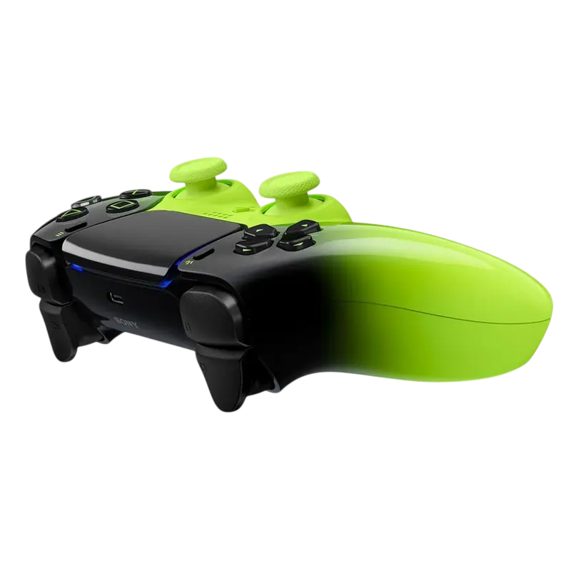 Controller wireless Sony DualSense PS5 Remix Green, detaliu interfață