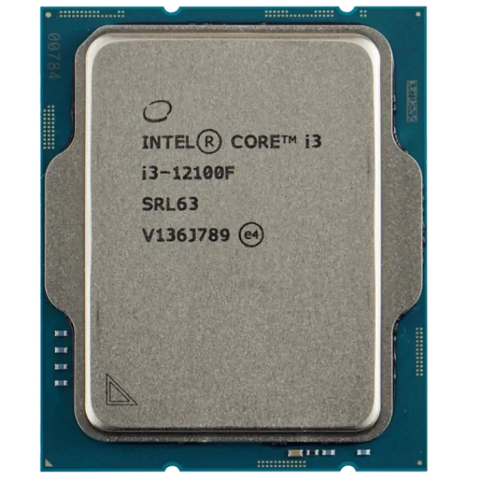 CPU Intel Core i3-12100F 3.3-4.3GHz (4P+0E/8T,12MB, S1700, 10nm, No Integ, Graphics, 58W) Tray