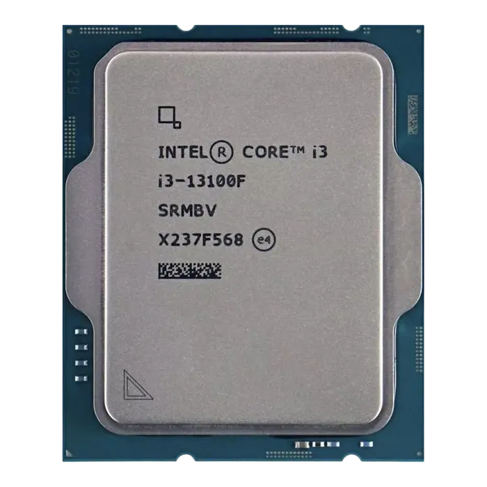 CPU Intel Core i3-13100F 3.4-4.5GHz (4P+0E/8T, 12MB,S1700, 10nm, No Integ. Graphics, 58W) Tray