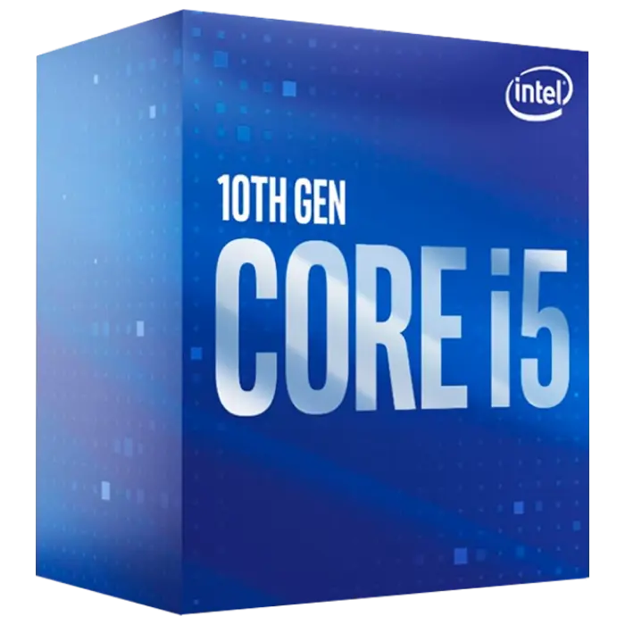 CPU Intel Core i5-10400 2.9-4.3GHz (6C/12T, 12MB, S1200, 14nm,Integrated UHD Graphics 630, 65W) Box