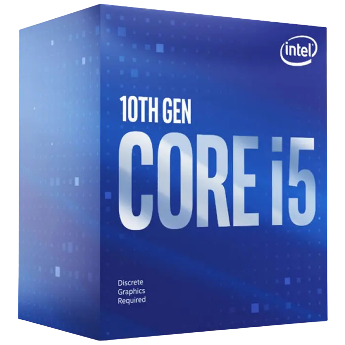 CPU Intel Core i5-10400F 2.9-4.3GHz (6C/12T, 12MB, S1200, 14nm, No Integrated Graphics, 65W) Box
