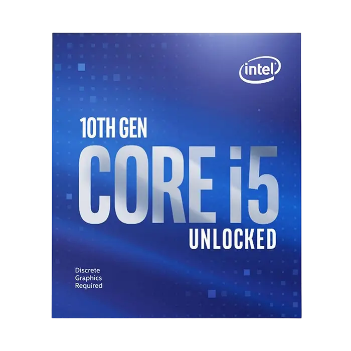 CPU Intel Core i5-10600KF 4.1-4.8GHz (6C/12T, 12MB, S1200,14nm, No Integrated Graphics, 95W) Rtl