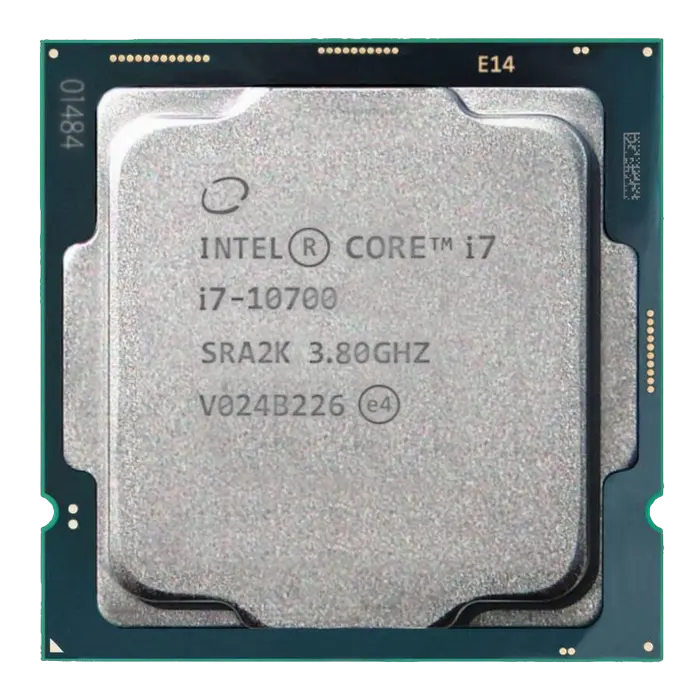 CPU Intel Core i7-10700 2.9-4.8GHz (8C/16T, 16MB, S1200, 14nm,Integrated UHD Graphics 630, 65W) Tray