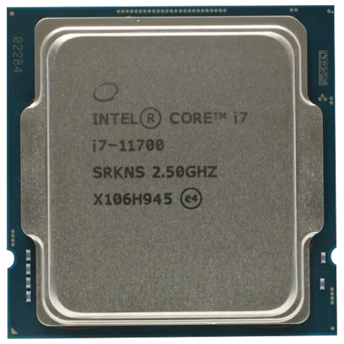 CPU Intel Core i7-11700 2.5-4.9GHz (8C/16T,16MB, S1200, 14nm, Integ. UHD Graphics 750, 65W) Tray