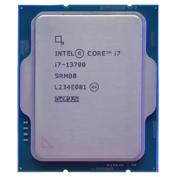 CPU Intel Core i7-13700 2.1-5.2GHz (8P+8E/24T, 30MB,S1700,10nm, Integ. UHD Graphics 770, 65W) Tray