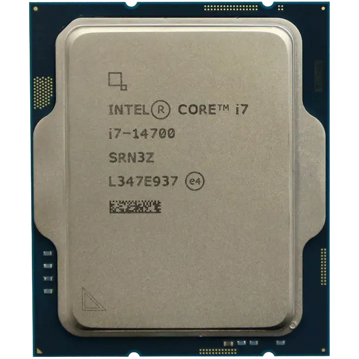 CPU Intel Core i7-14700 2.1-5.4GHz (8P+12E/28T, 28MB,S1700,10nm, Integ.UHD Graphics 770, 65W) Tray