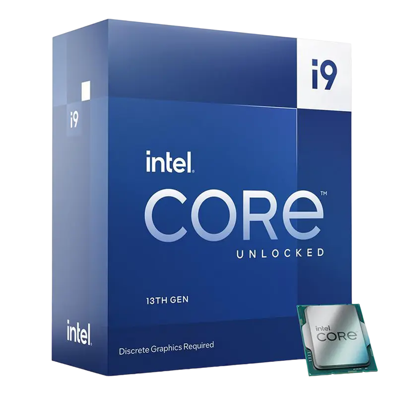 CPU Intel Core i9-13900KF 2.2-5.8GHz (8P+16E/32T, 36MB,S1700,10nm, No Integ. Graphics,125W) Rtl