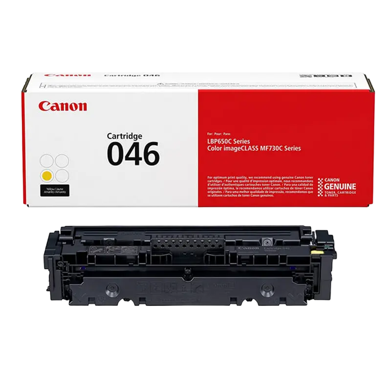 Canon Laser Cartridge CRG-046, Yellow
