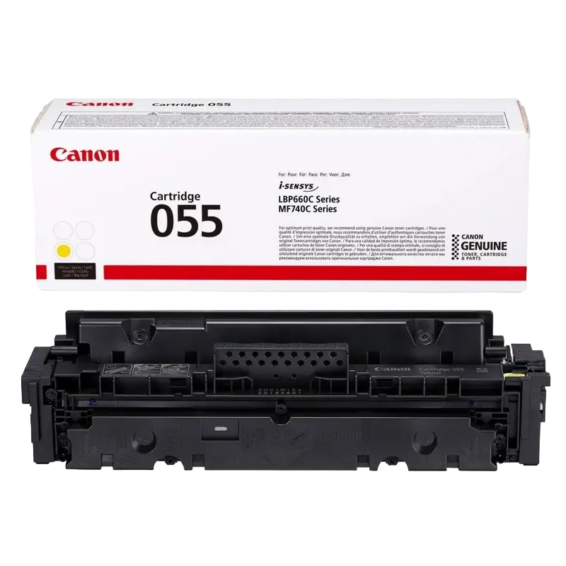 Canon Laser Cartridge CRG-055, Yellow