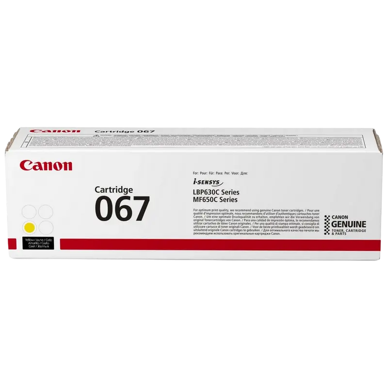 Canon Laser Cartridge CRG-067, Yellow