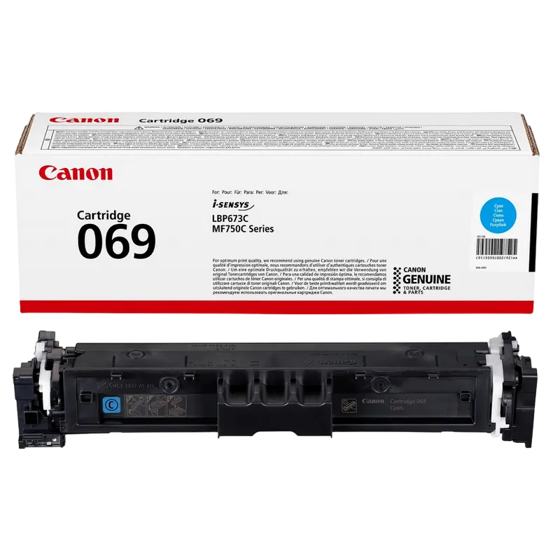 Canon Laser Cartridge CRG-069, Cyan