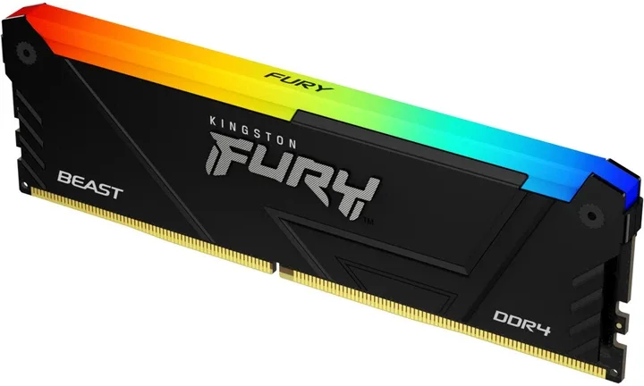 Kingston Fury -3200 32768MB PC4-25600 (Kit of 2x16384) Beast, vedere laterală