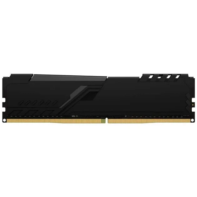 Kingston Fury 64GB (4x16GB) 3200MHz Beast Black, vedere laterală