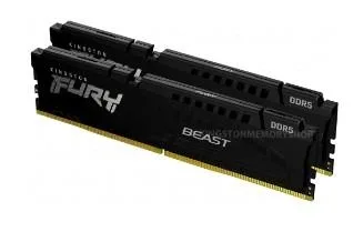Kingston DDR5 2x16GB/6000 Fury Beast Black (KF560C30BBK2-32), vedere alternativă