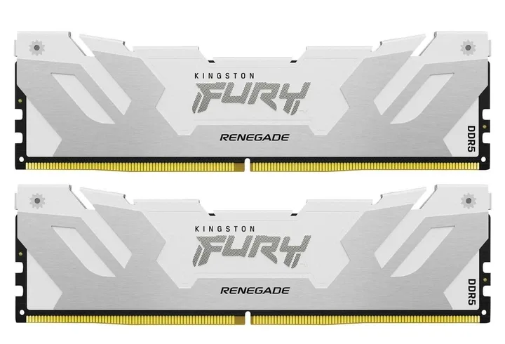 Kingston Fury DDR5 32GB (2x16) 6400MHz Renegade Silver/White