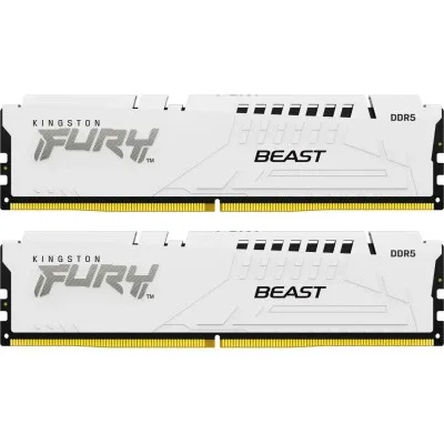 Kingston DDR5 32GB (2x16GB) 5600 MHz FURY Beast White Fury