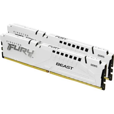 Kingston DDR5 32GB (2x16GB) 5600 MHz FURY Beast White Fury, vedere alternativă