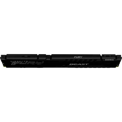 Kingston DDR5 32GB 5200 Fury Beast Black (ex.HyperX), vedere laterală
