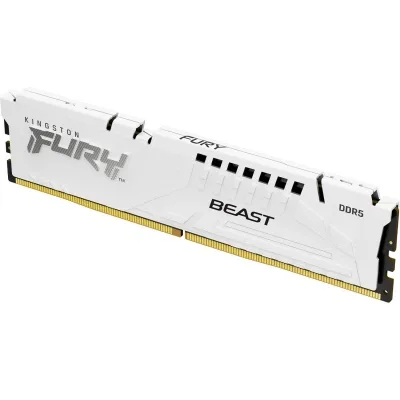 Kingston DDR5 32GB 5600 Beast White Fury (ex.HyperX), vedere laterală