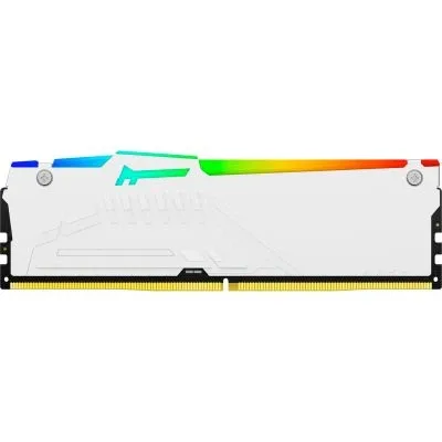 Kingston ddr5 32gb 6000 MHz Beast White rgb expo Fury, vedere laterală