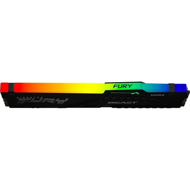 Kingston Fury DDR5 32GB 6000Mhz Beast Black (KF560C36BBE2-32), vedere laterală
