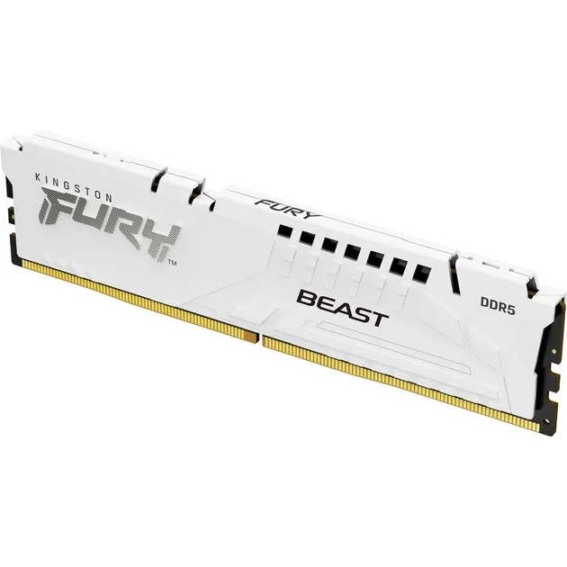 Kingston Fury DDR5 32GB 6000MHz Beast White EXPO (KF560C30BWE-32), vedere alternativă