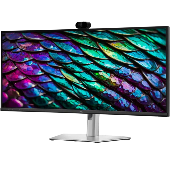 Monitor Dell Pro P3426WEB 34 inch WQHD 100Hz, vedere laterală