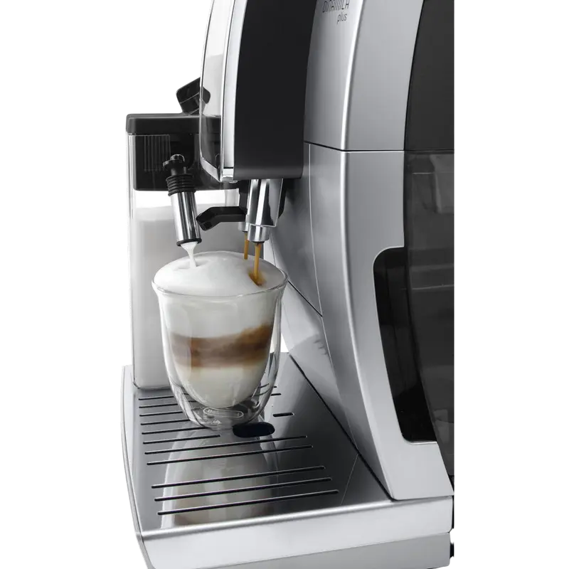 Espressor automat DeLonghi ECAM380.85.SB, 15 bar, detaliu interfață