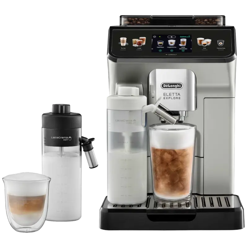 Espressor DeLonghi ECAM450.65.S 19 bar, ambalaj
