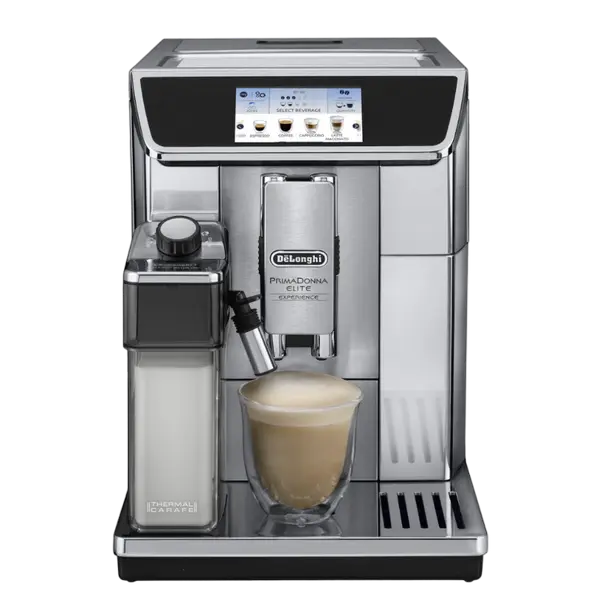 DeLonghi ECAM650.85MS aparat cafea 19 bar, vedere posterioară