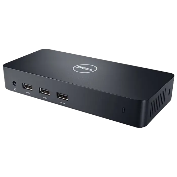 DELL Dock D3100 - USB 3.0 Ultra HD Triple Video , 2*HDMI, 1*DP, LAN-RJ45, 5*USB-A