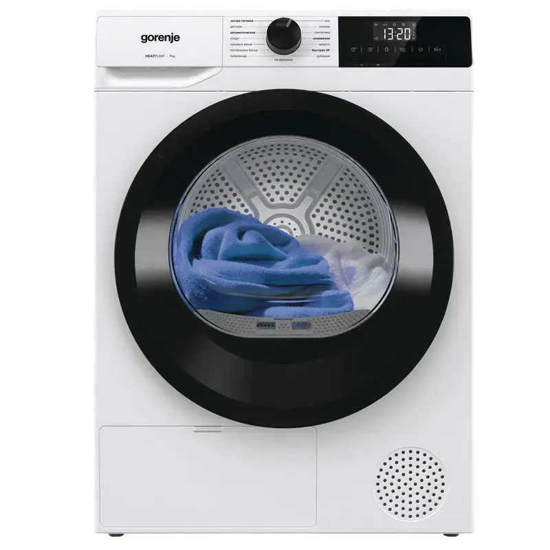 Uscator de rufe Gorenje D2HNE7E 7 kg cu pompa de caldura