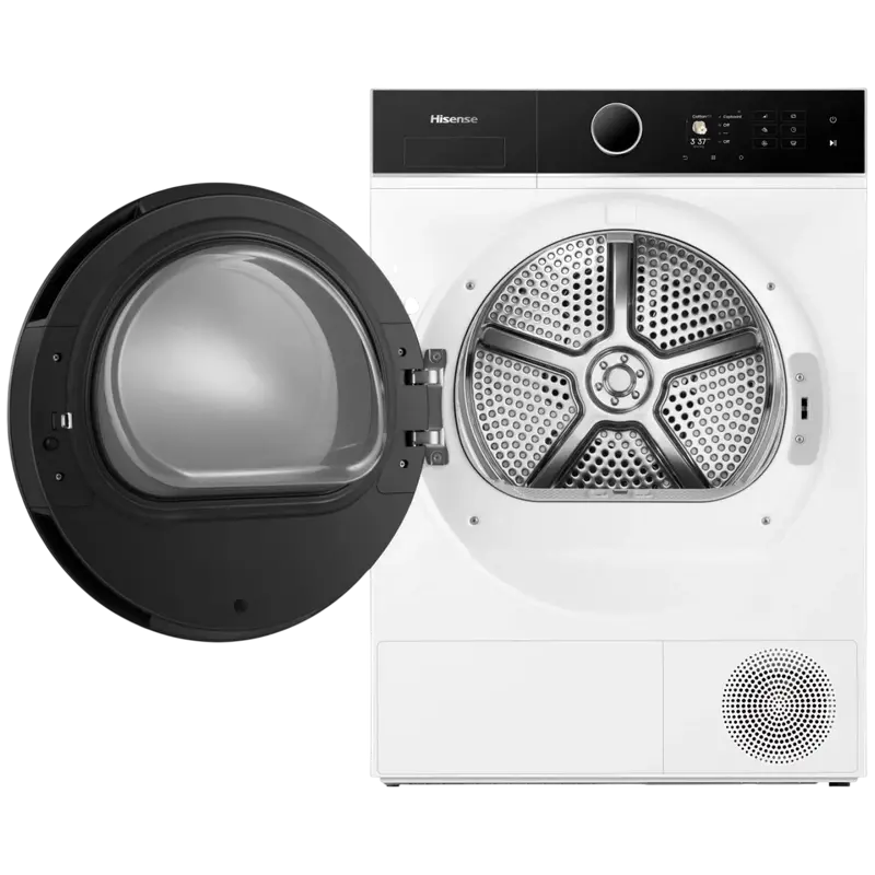 Uscător de rufe Hisense DH5I804BWCD 8 kg cu pompă de căldură, vedere alternativă