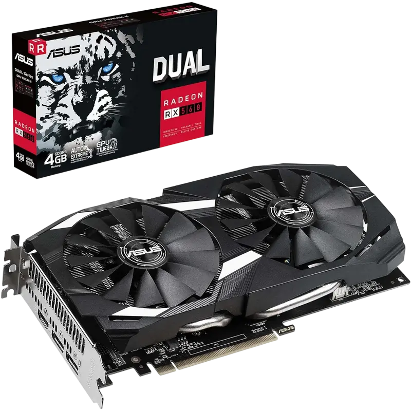 ASUS Dual Radeon RX560 4GB GDDR5 (DUAL-RX560-4G)