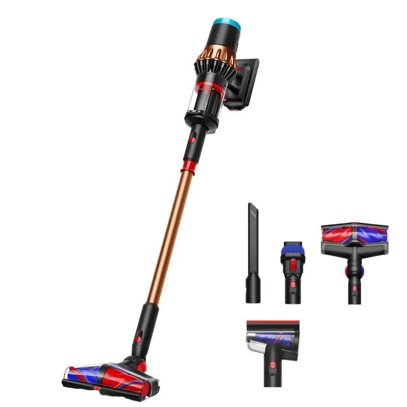 Aspirator Dyson V16 Piston Animal Black Copper, vedere laterală