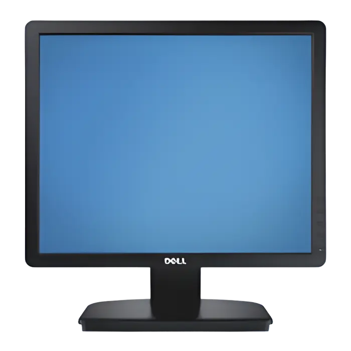 17" DELL "E1715S", Black (1280x1024, 5ms, 250cd, CR 1000:1, D-Sub, Displayport)