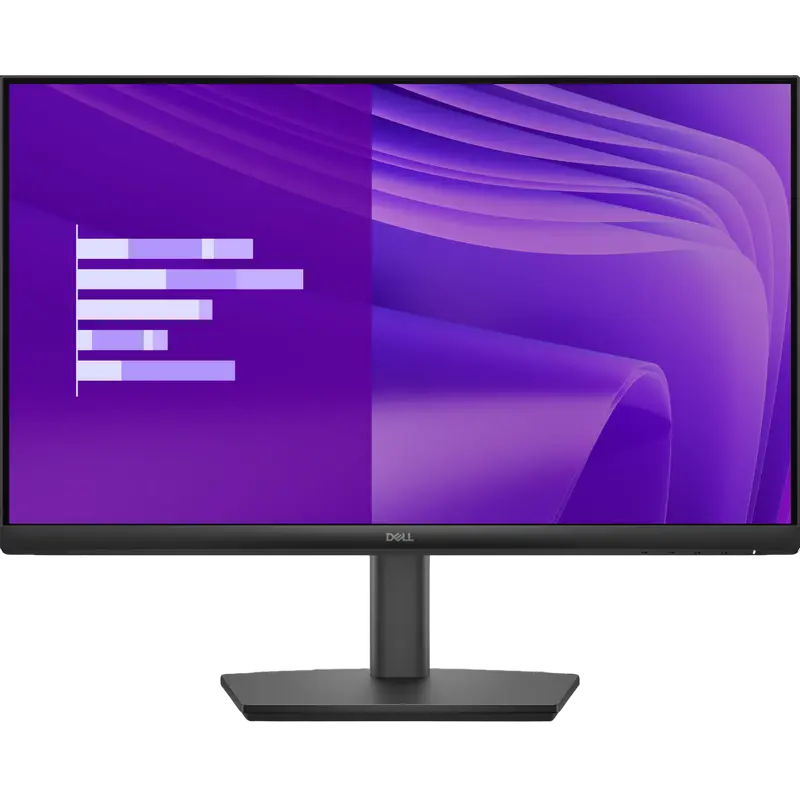 23.8" DELL E2425HSM Black, IPS, 1920x1080, 100Hz, 5ms, 250cd, D-Sub+HDMI+DP, Spkrs, Pivot