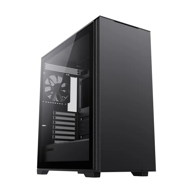 Case EATX GAMEMAX QUEST, w/o PSU, 0.6mm, 1x120mm fan, Tempered Glas, Dust Filter, 1xUSB3.0, 1xUSB2.0