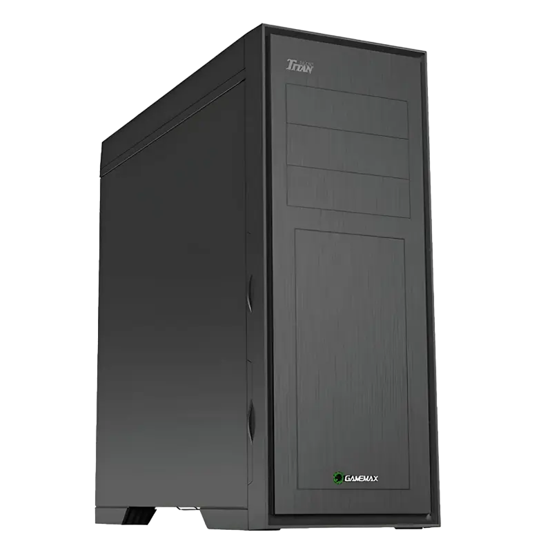 Case EATX GAMEMAX Titan Silent, w/o PSU, 0,8mm, 3x120mm, Fan Controller, Sound Insulation, Dust Filt