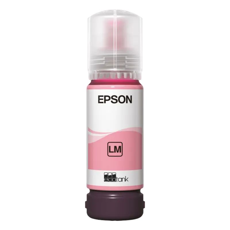Cerneală Epson C13T09C64A, 108 EcoTank Light Magenta, flacon
