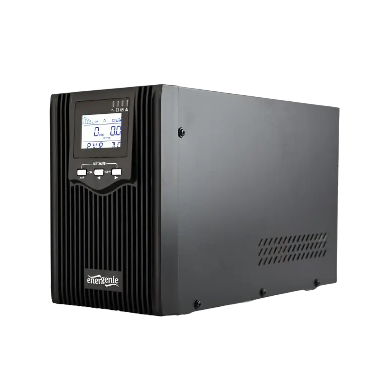 UPS Gembird EG-UPS-PS1000-01,1000VA/800W,Line Interactive,Sinewave,LCD,AVR,USB,RJ45, 2xSchuko, 3xIEC