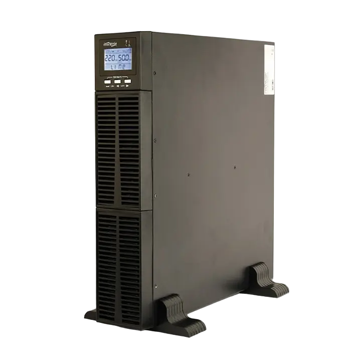 UPS Gembird EG-UPSO-RACK-3000,3000VA/2700W,Rack/Tower,Online,Sinewave,LCD,AVR,USB,RS845,SNMP,8xIEC