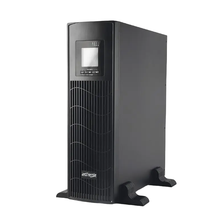 UPS Gembird EG-UPSRACK-12,2000VA/1600W,Rack3U/Tower,Line Int,Sinewave,LCD,AVR,USB,6xIEC,1xSchuko