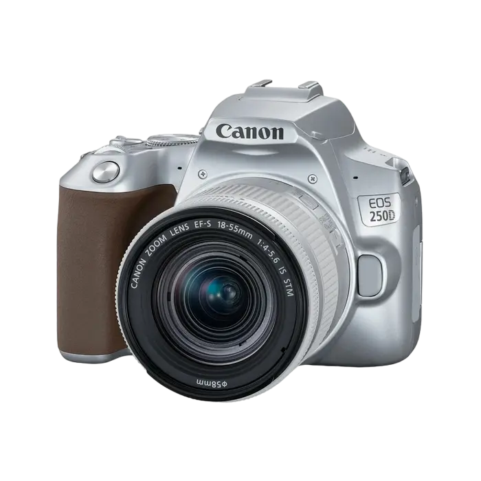 Canon EOS 250D & EF-S 18-55mm f/3.5-5.6 IS STM Kit - Silver