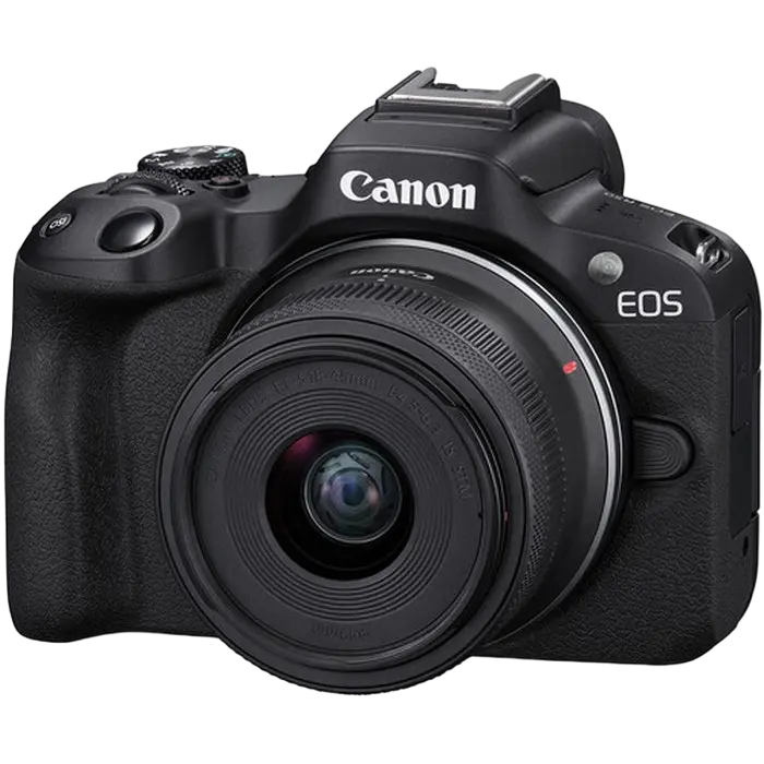 Canon EOS R50 Black & RF-S 18-45mm f/4.5-6.3 IS STM Kit