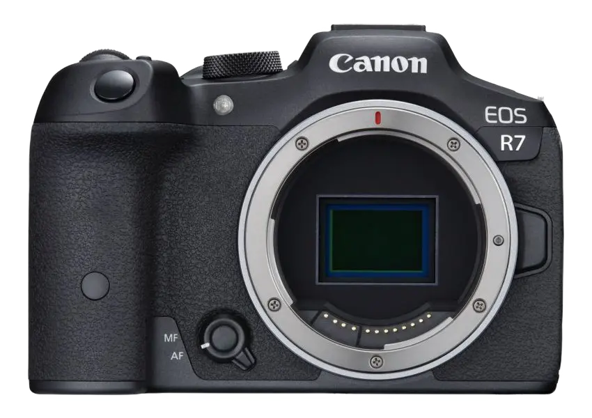 Canon EOS R7 Body & Adapter EF-EOS R for EF-S and EF lenses