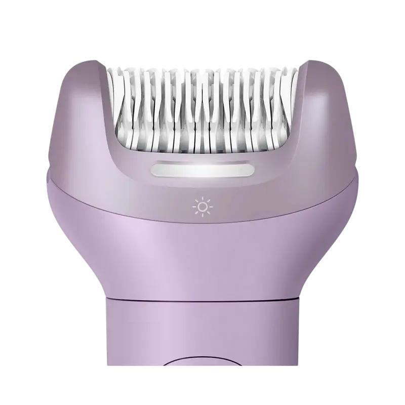 Epilator Philips BRE728/00 Wet & Dry cu 32 de pensete, vedere posterioară