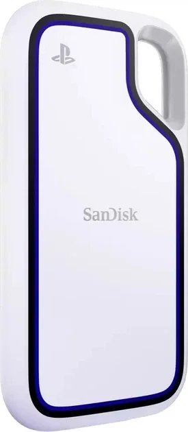 Western Digital SanDisk Extreme Portable 2TB USB 3.2 Gen 2 Type-C, vedere laterală