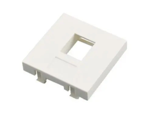 APC Electronic APC Face plate 1 port, Frech type,45x45mm, LY-FP49