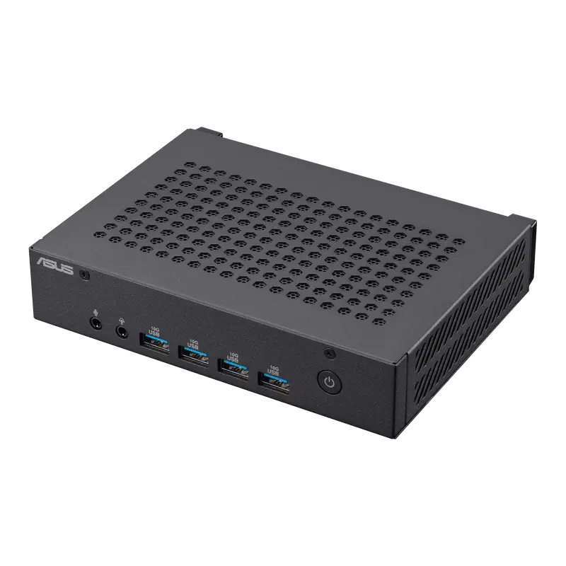 ASUS Fanless Mini PC PN43 (Intel N200 0.1-3.7GHz, no RAM, no SSD, no OS)